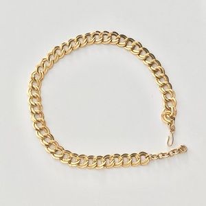 Vintage Monet linked chain necklace